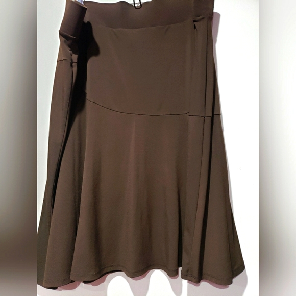 💲🖐🏾/GEORGE Brown matching Skirt & Top 22/24W - Picture 4 of 8